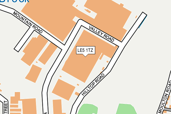 LE5 1TZ map - OS OpenMap – Local (Ordnance Survey) LE5 1TZ map - OS OpenMap – Local (Ordnance Survey)