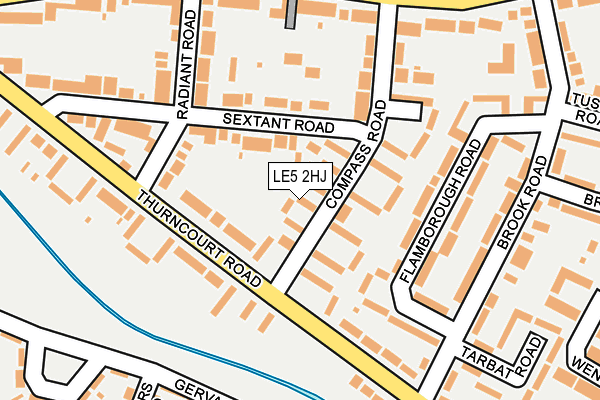 LE5 2HJ map - OS OpenMap – Local (Ordnance Survey) LE5 2HJ map - OS OpenMap – Local (Ordnance Survey)