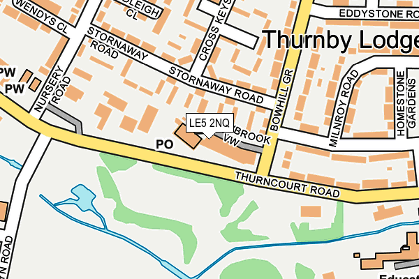 LE5 2NQ map - OS OpenMap – Local (Ordnance Survey) LE5 2NQ map - OS OpenMap – Local (Ordnance Survey)
