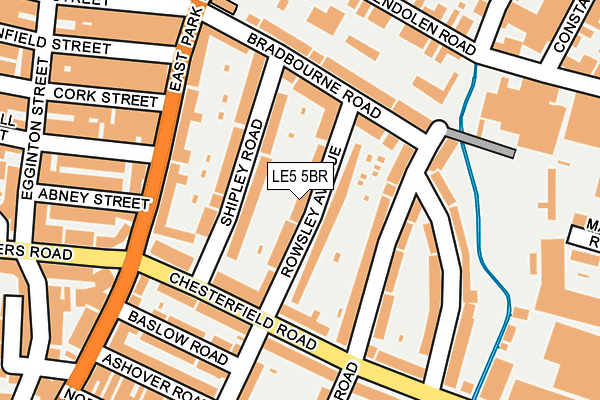 LE5 5BR map - OS OpenMap – Local (Ordnance Survey) LE5 5BR map - OS OpenMap – Local (Ordnance Survey)