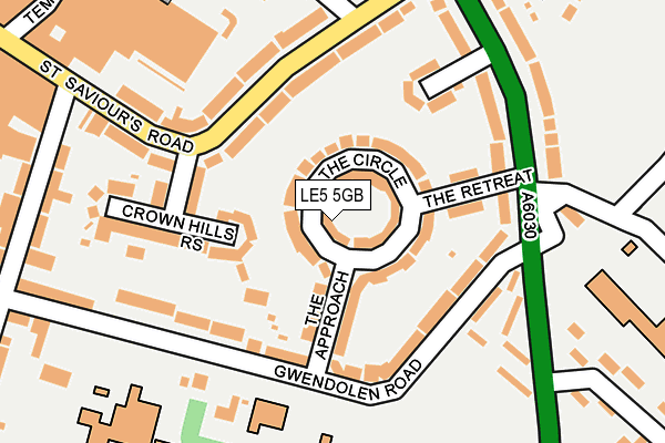 LE5 5GB map - OS OpenMap – Local (Ordnance Survey) LE5 5GB map - OS OpenMap – Local (Ordnance Survey)