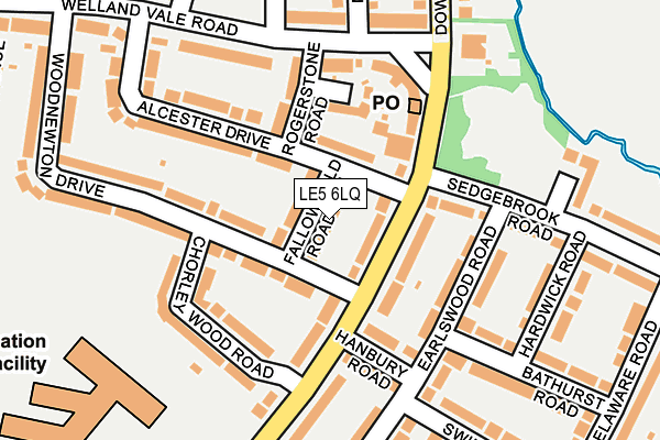 LE5 6LQ map - OS OpenMap – Local (Ordnance Survey) LE5 6LQ map - OS OpenMap – Local (Ordnance Survey)