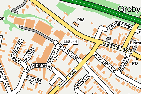 LE6 0FH map - OS OpenMap – Local (Ordnance Survey) LE6 0FH map - OS OpenMap – Local (Ordnance Survey)