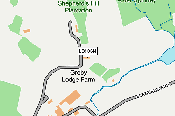 LE6 0GN map - OS OpenMap – Local (Ordnance Survey) LE6 0GN map - OS OpenMap – Local (Ordnance Survey)