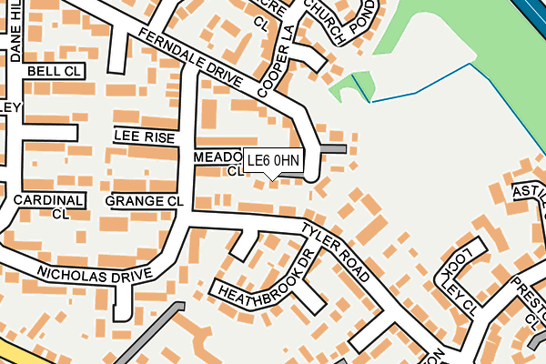 LE6 0HN map - OS OpenMap – Local (Ordnance Survey) LE6 0HN map - OS OpenMap – Local (Ordnance Survey)