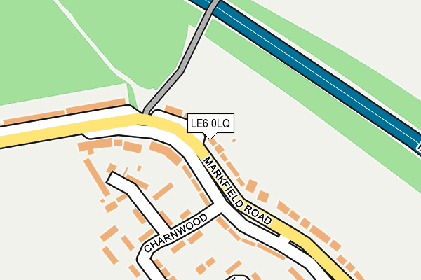 LE6 0LQ map - OS OpenMap – Local (Ordnance Survey) LE6 0LQ map - OS OpenMap – Local (Ordnance Survey)