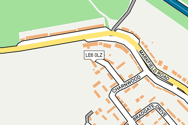 LE6 0LZ map - OS OpenMap – Local (Ordnance Survey) LE6 0LZ map - OS OpenMap – Local (Ordnance Survey)