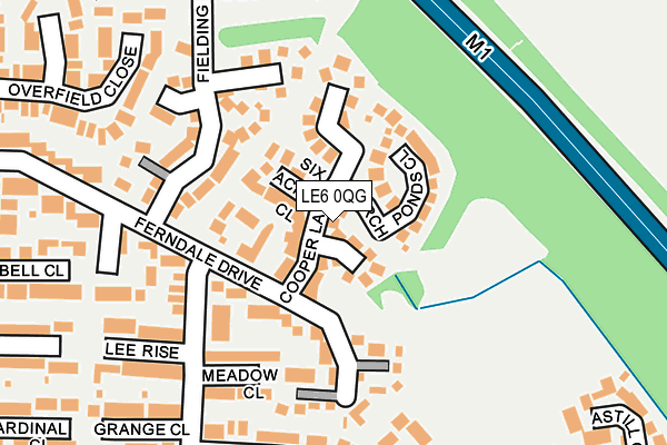 LE6 0QG map - OS OpenMap – Local (Ordnance Survey) LE6 0QG map - OS OpenMap – Local (Ordnance Survey)