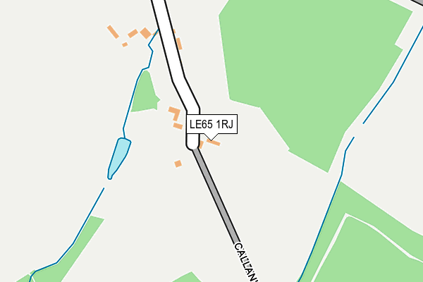 LE65 1RJ map - OS OpenMap – Local (Ordnance Survey) LE65 1RJ map - OS OpenMap – Local (Ordnance Survey)