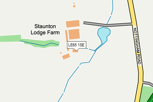 LE65 1SE map - OS OpenMap – Local (Ordnance Survey) LE65 1SE map - OS OpenMap – Local (Ordnance Survey)