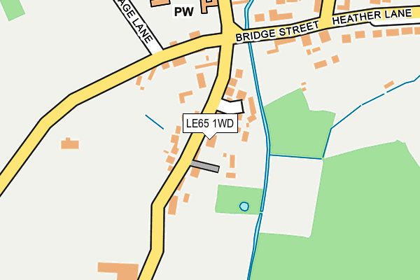 LE65 1WD map - OS OpenMap – Local (Ordnance Survey) LE65 1WD map - OS OpenMap – Local (Ordnance Survey)