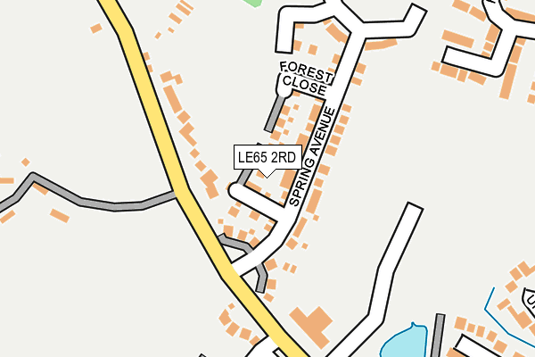 LE65 2RD map - OS OpenMap – Local (Ordnance Survey) LE65 2RD map - OS OpenMap – Local (Ordnance Survey)