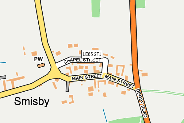 LE65 2TJ map - OS OpenMap – Local (Ordnance Survey) LE65 2TJ map - OS OpenMap – Local (Ordnance Survey)