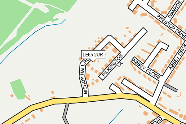 LE65 2UR map - OS OpenMap – Local (Ordnance Survey) LE65 2UR map - OS OpenMap – Local (Ordnance Survey)