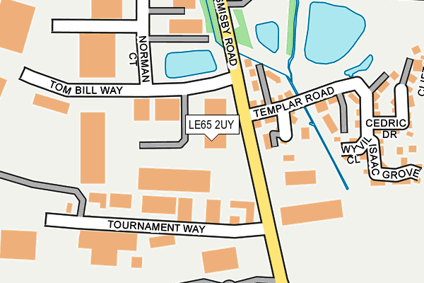 LE65 2UY map - OS OpenMap – Local (Ordnance Survey) LE65 2UY map - OS OpenMap – Local (Ordnance Survey)