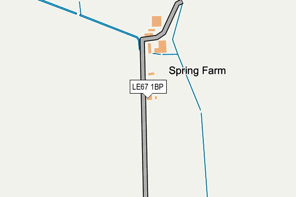 LE67 1BP map - OS OpenMap – Local (Ordnance Survey) LE67 1BP map - OS OpenMap – Local (Ordnance Survey)