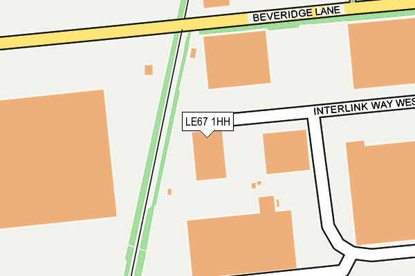 LE67 1HH map - OS OpenMap – Local (Ordnance Survey) LE67 1HH map - OS OpenMap – Local (Ordnance Survey)