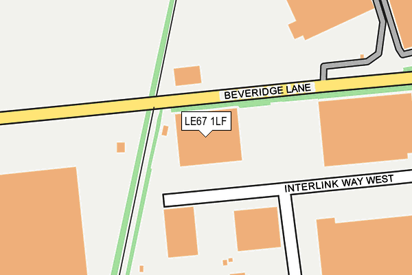LE67 1LF map - OS OpenMap – Local (Ordnance Survey) LE67 1LF map - OS OpenMap – Local (Ordnance Survey)