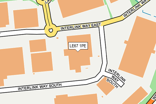 LE67 1PE map - OS OpenMap – Local (Ordnance Survey) LE67 1PE map - OS OpenMap – Local (Ordnance Survey)