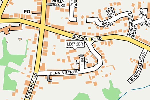 LE67 2BR map - OS OpenMap – Local (Ordnance Survey) LE67 2BR map - OS OpenMap – Local (Ordnance Survey)