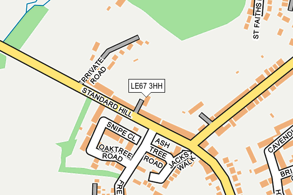 LE67 3HH map - OS OpenMap – Local (Ordnance Survey) LE67 3HH map - OS OpenMap – Local (Ordnance Survey)