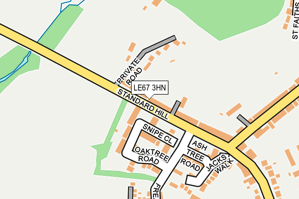 LE67 3HN map - OS OpenMap – Local (Ordnance Survey) LE67 3HN map - OS OpenMap – Local (Ordnance Survey)
