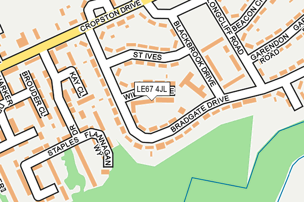 LE67 4JL map - OS OpenMap – Local (Ordnance Survey) LE67 4JL map - OS OpenMap – Local (Ordnance Survey)