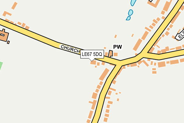 LE67 5DQ map - OS OpenMap – Local (Ordnance Survey) LE67 5DQ map - OS OpenMap – Local (Ordnance Survey)