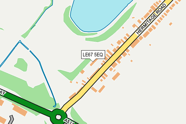 LE67 5EQ map - OS OpenMap – Local (Ordnance Survey) LE67 5EQ map - OS OpenMap – Local (Ordnance Survey)