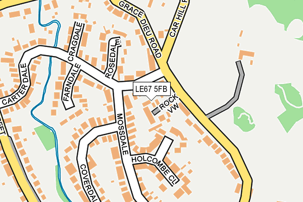 LE67 5FB map - OS OpenMap – Local (Ordnance Survey) LE67 5FB map - OS OpenMap – Local (Ordnance Survey)