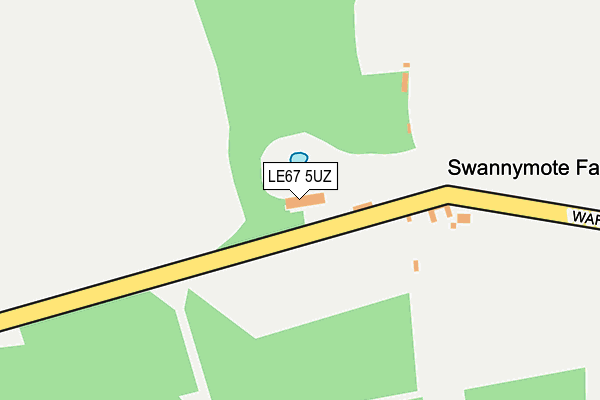 LE67 5UZ map - OS OpenMap – Local (Ordnance Survey) LE67 5UZ map - OS OpenMap – Local (Ordnance Survey)