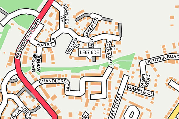 LE67 6DE map - OS OpenMap – Local (Ordnance Survey) LE67 6DE map - OS OpenMap – Local (Ordnance Survey)