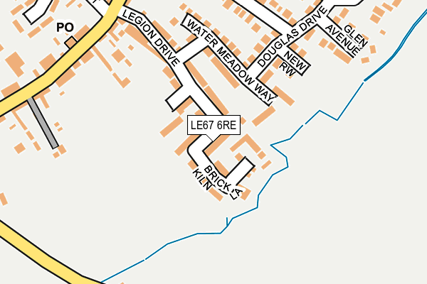 LE67 6RE map - OS OpenMap – Local (Ordnance Survey) LE67 6RE map - OS OpenMap – Local (Ordnance Survey)