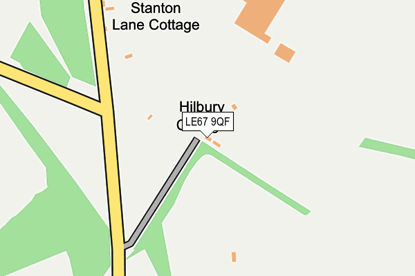 LE67 9QF map - OS OpenMap – Local (Ordnance Survey) LE67 9QF map - OS OpenMap – Local (Ordnance Survey)