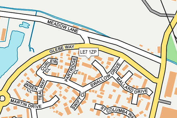 LE7 1ZP map - OS OpenMap – Local (Ordnance Survey) LE7 1ZP map - OS OpenMap – Local (Ordnance Survey)