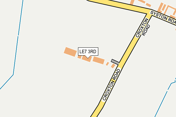 LE7 3RD map - OS OpenMap – Local (Ordnance Survey) LE7 3RD map - OS OpenMap – Local (Ordnance Survey)