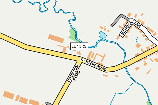LE7 3RS map - OS OpenMap – Local (Ordnance Survey) LE7 3RS map - OS OpenMap – Local (Ordnance Survey)