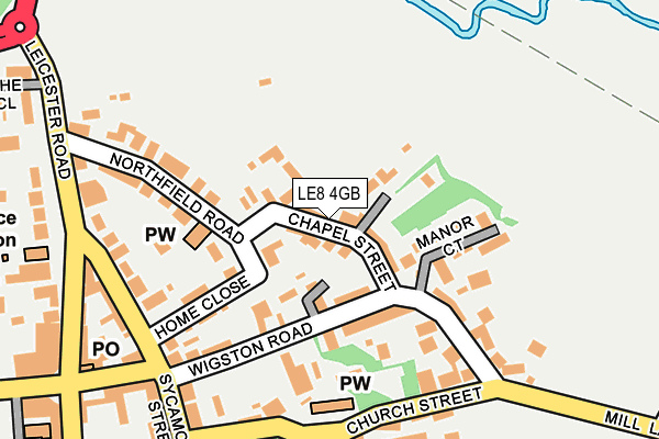 LE8 4GB map - OS OpenMap – Local (Ordnance Survey) LE8 4GB map - OS OpenMap – Local (Ordnance Survey)