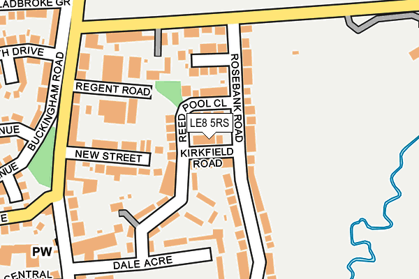 LE8 5RS map - OS OpenMap – Local (Ordnance Survey) LE8 5RS map - OS OpenMap – Local (Ordnance Survey)