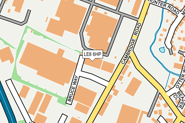 LE8 6HP map - OS OpenMap – Local (Ordnance Survey) LE8 6HP map - OS OpenMap – Local (Ordnance Survey)