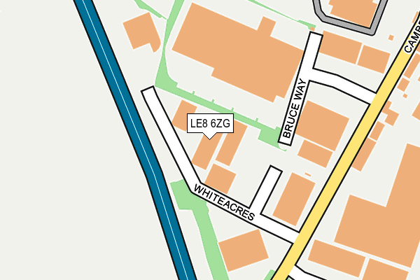 LE8 6ZG map - OS OpenMap – Local (Ordnance Survey) LE8 6ZG map - OS OpenMap – Local (Ordnance Survey)