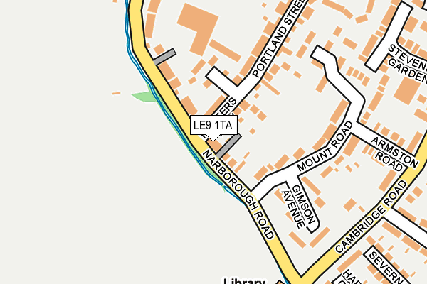 LE9 1TA map - OS OpenMap – Local (Ordnance Survey) LE9 1TA map - OS OpenMap – Local (Ordnance Survey)