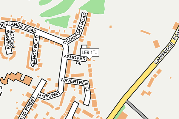 LE9 1TJ map - OS OpenMap – Local (Ordnance Survey) LE9 1TJ map - OS OpenMap – Local (Ordnance Survey)