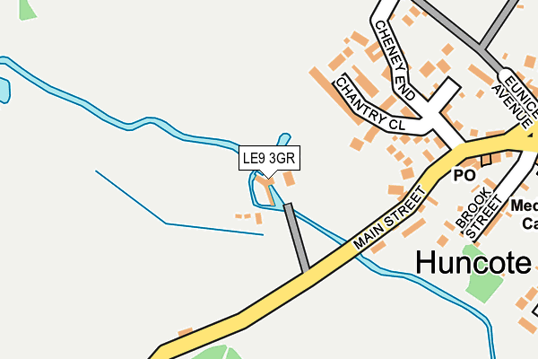 LE9 3GR map - OS OpenMap – Local (Ordnance Survey) LE9 3GR map - OS OpenMap – Local (Ordnance Survey)