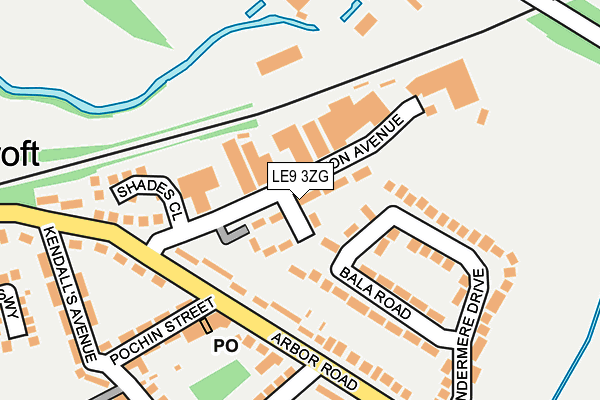 LE9 3ZG map - OS OpenMap – Local (Ordnance Survey) LE9 3ZG map - OS OpenMap – Local (Ordnance Survey)