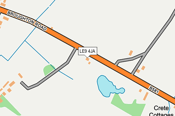 LE9 4JA map - OS OpenMap – Local (Ordnance Survey) LE9 4JA map - OS OpenMap – Local (Ordnance Survey)