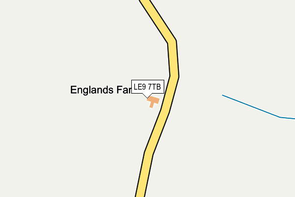 LE9 7TB map - OS OpenMap – Local (Ordnance Survey) LE9 7TB map - OS OpenMap – Local (Ordnance Survey)