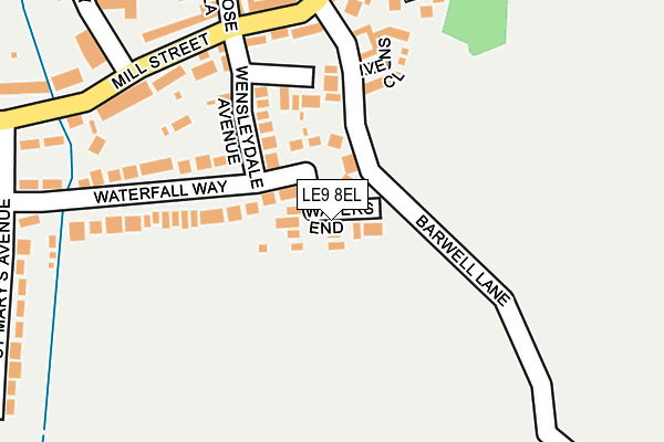 LE9 8EL map - OS OpenMap – Local (Ordnance Survey) LE9 8EL map - OS OpenMap – Local (Ordnance Survey)
