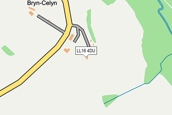 LL16 4DU map - OS OpenMap – Local (Ordnance Survey) LL16 4DU map - OS OpenMap – Local (Ordnance Survey)
