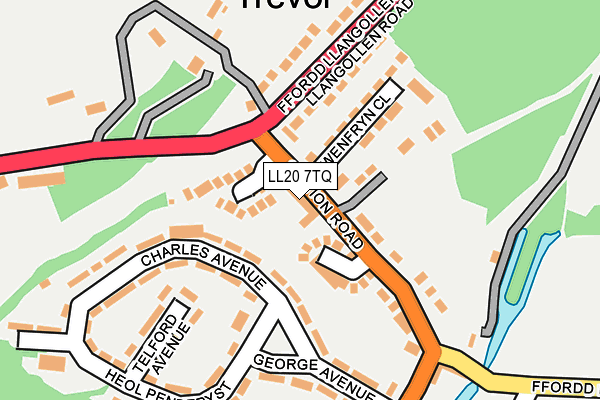 LL20 7TQ map - OS OpenMap – Local (Ordnance Survey) LL20 7TQ map - OS OpenMap – Local (Ordnance Survey)